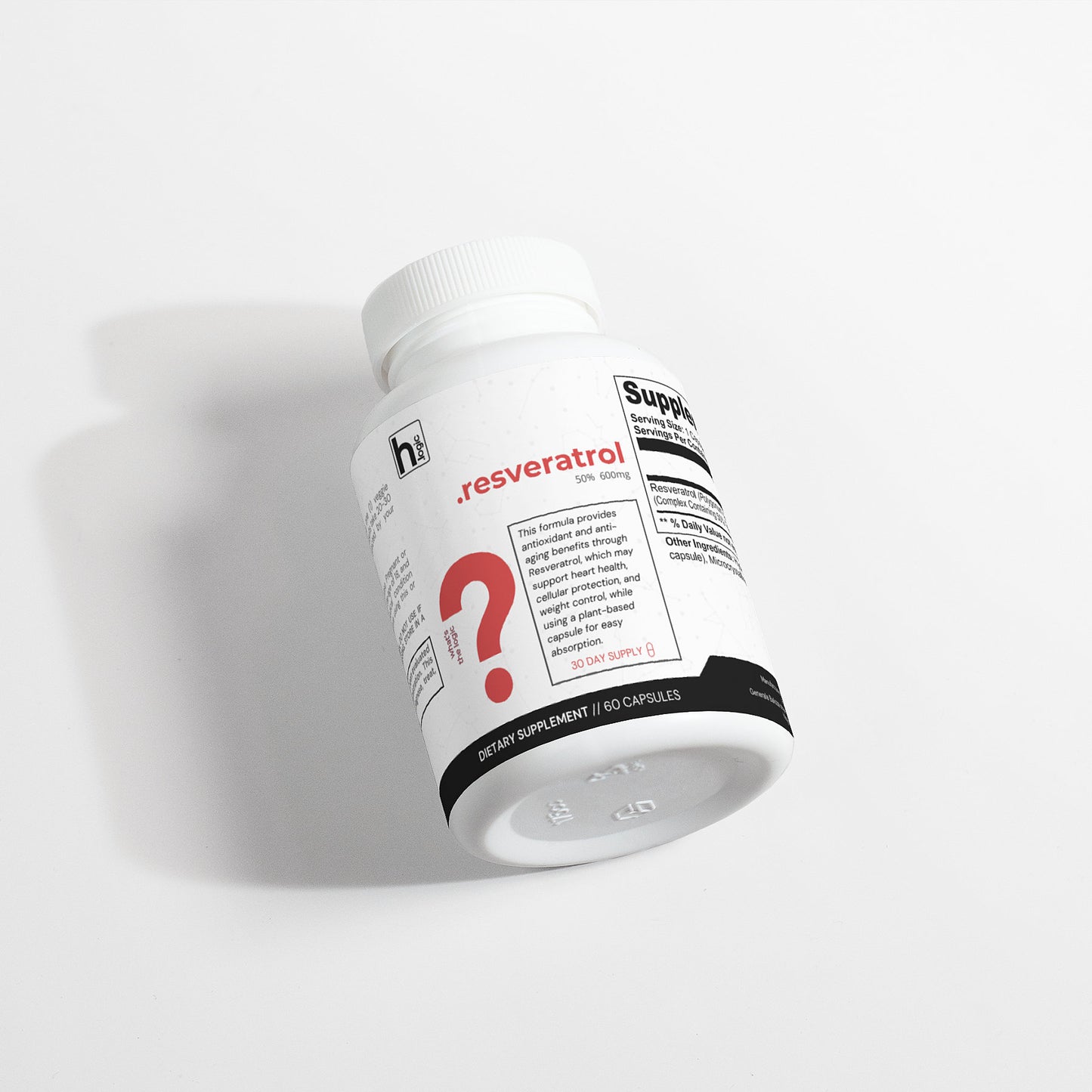 Resveratrol 50% 600mg - Health Logic