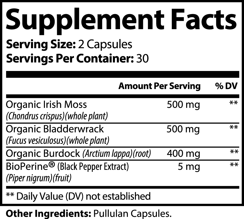Sea Moss - Health Logic