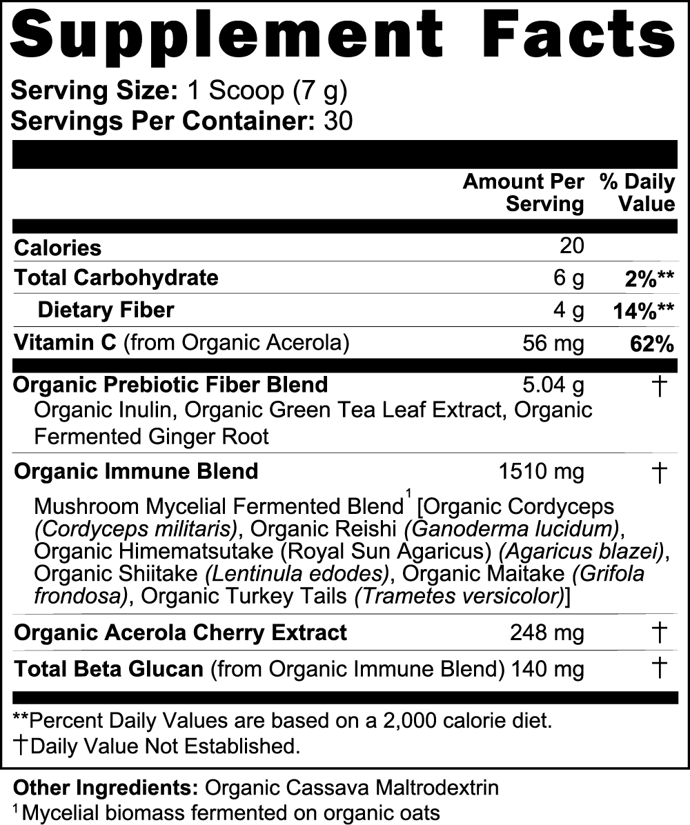 Fermented Mushroom Blend - Health Logic