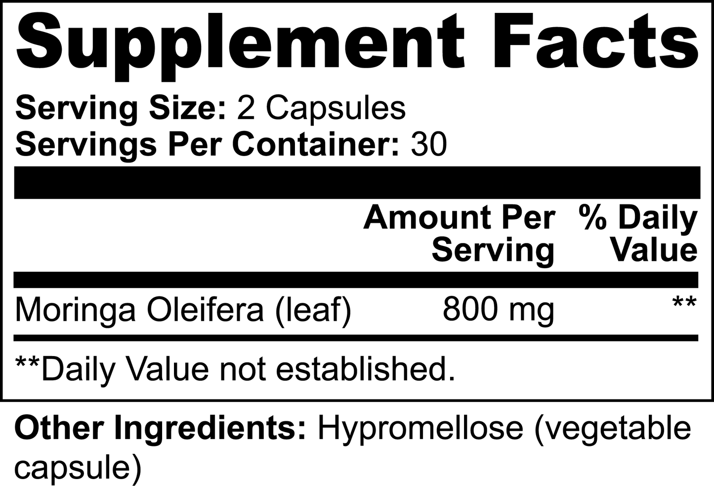 Moringa Pure - Health Logic