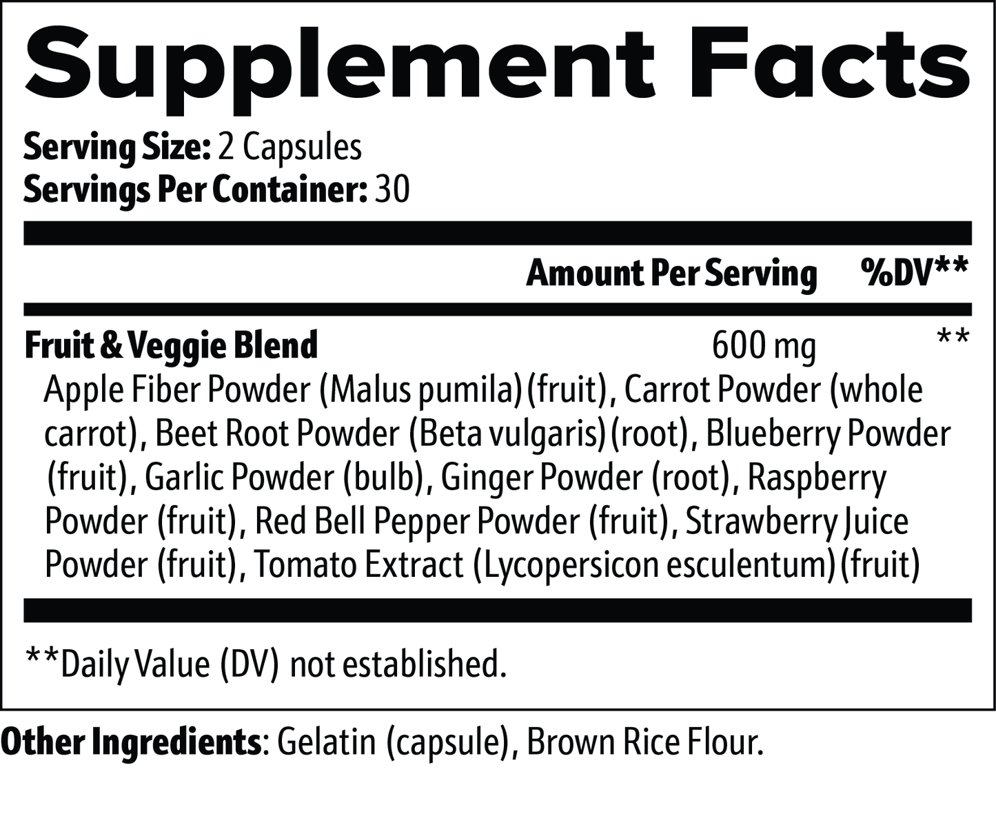 Eden's Harvest (10 Fruits & Veggies) - Health Logic
