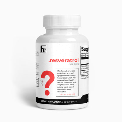 Resveratrol 50% 600mg - Health Logic 