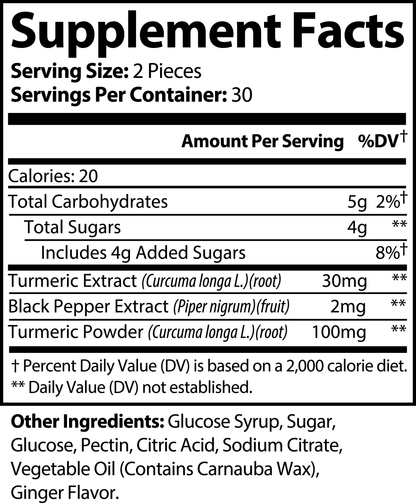 Turmeric Gummies - Health Logic 