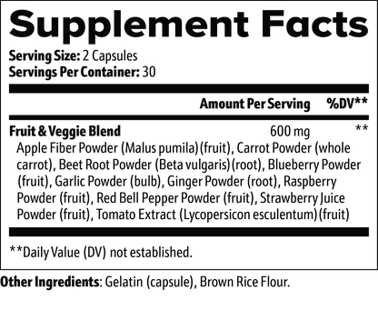Eden's Harvest (10 Fruits & Veggies) - Health Logic 